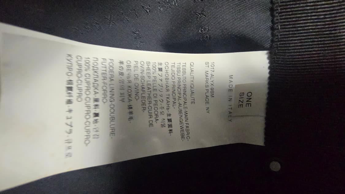Alyx 가죽 캡 상품이미지9