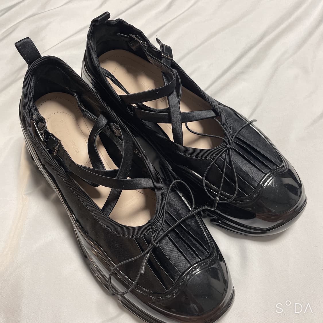 시몬로샤 크리스크로스 발레리나 슈즈 245mm 상품이미지2