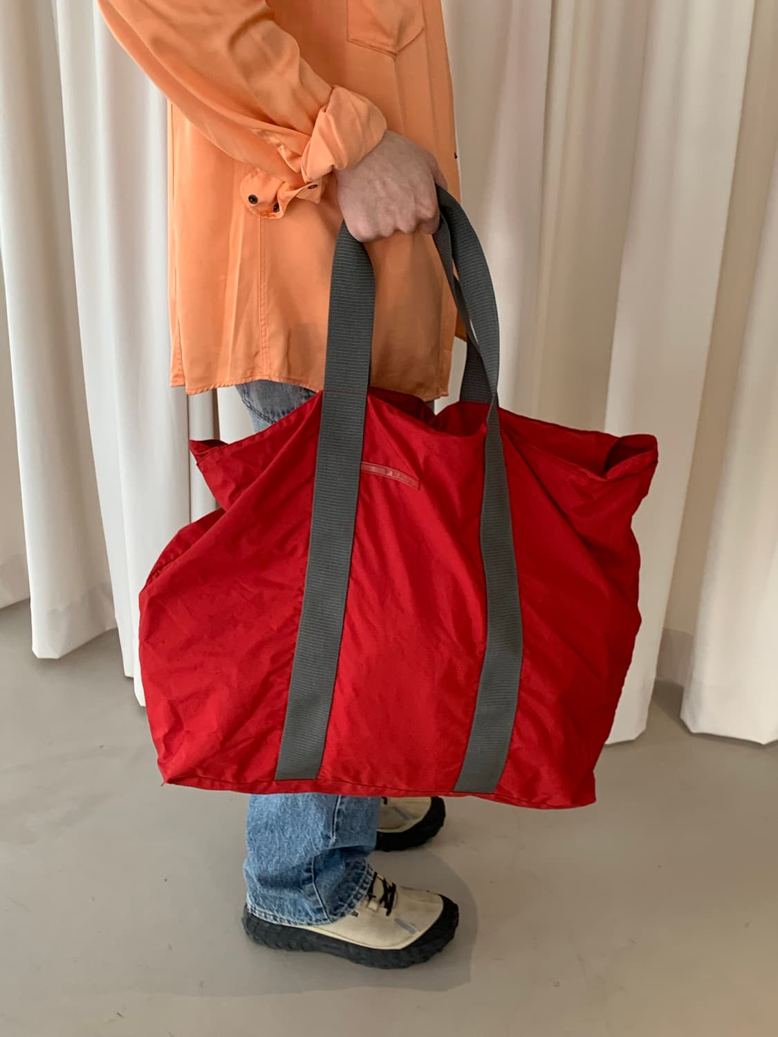 00's "PRADA" Big Tote Bag (rare piece) 상품이미지9