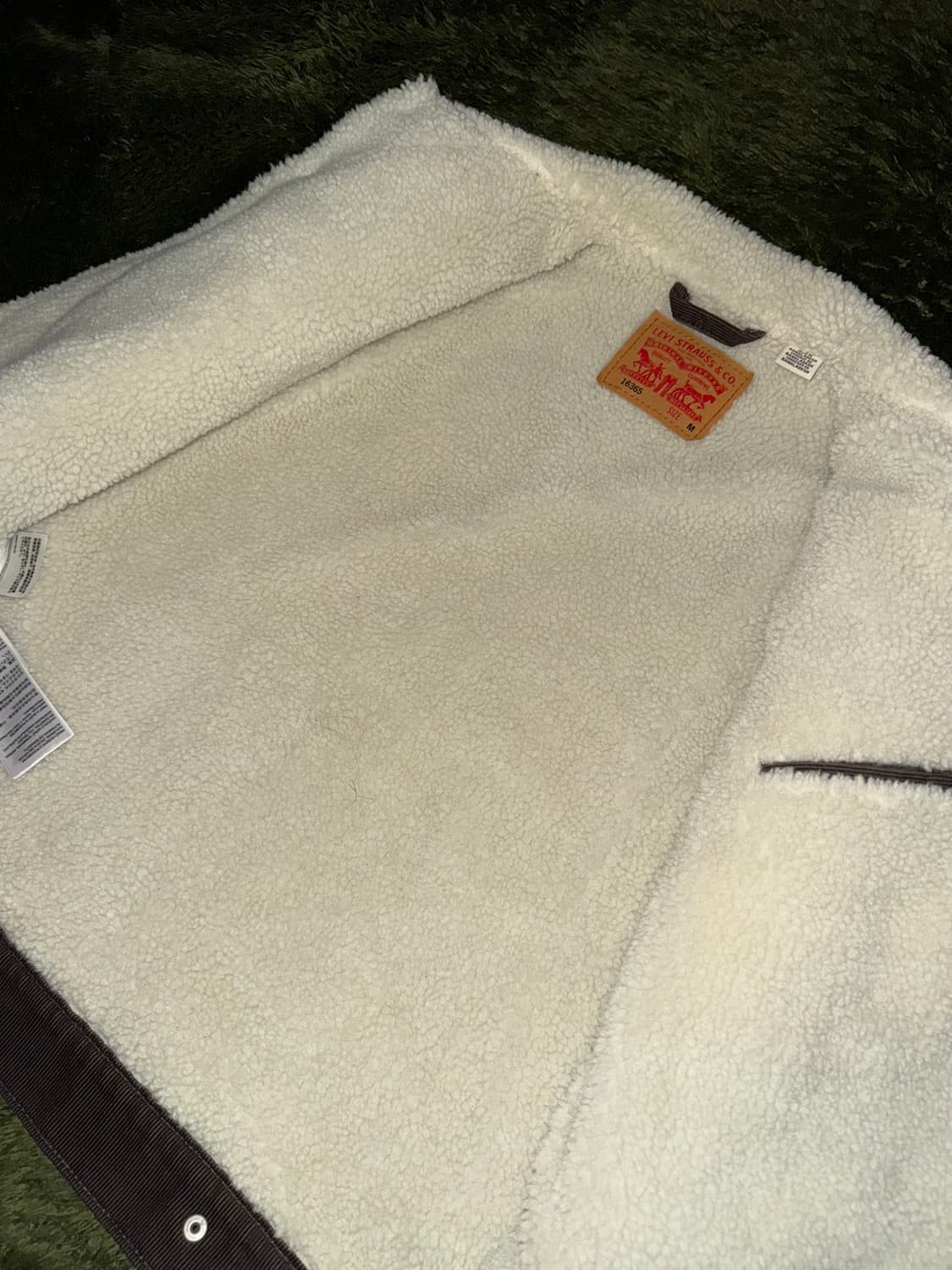 [M] 리바이스 타입3 코듀로이 쉐르파 자켓 브라운 상품이미지5