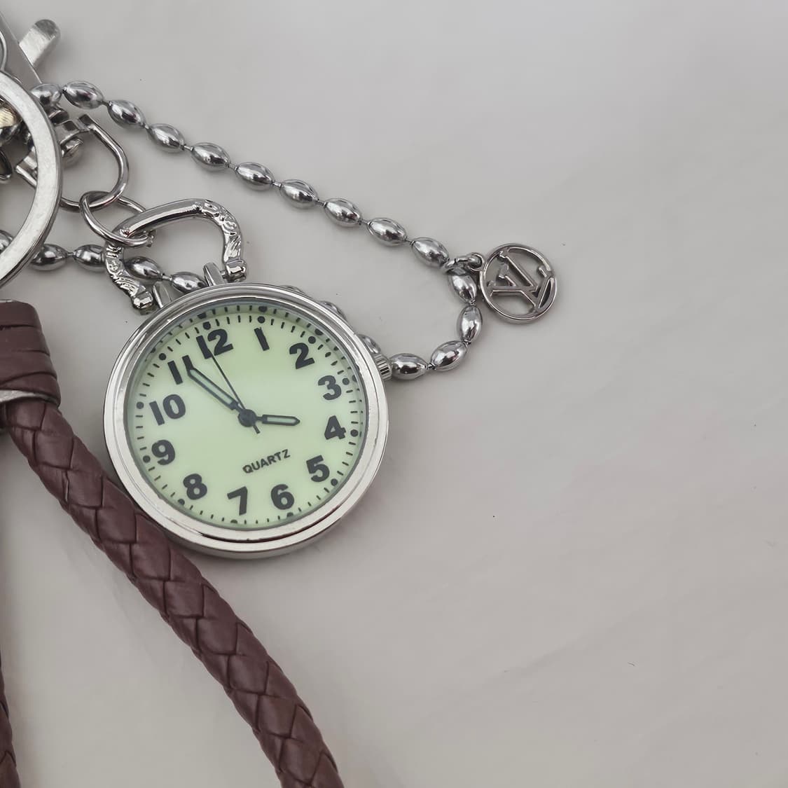 루이비통 빈티지 업사이클링 키링 바지체인  상품이미지2