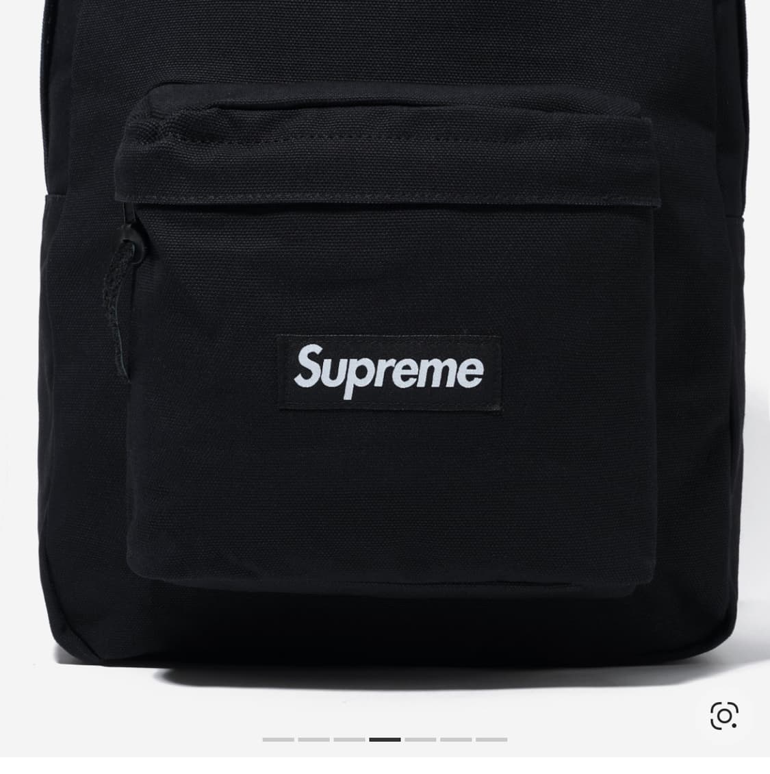 슈프림 캔버스 백팩 블랙 상품이미지4