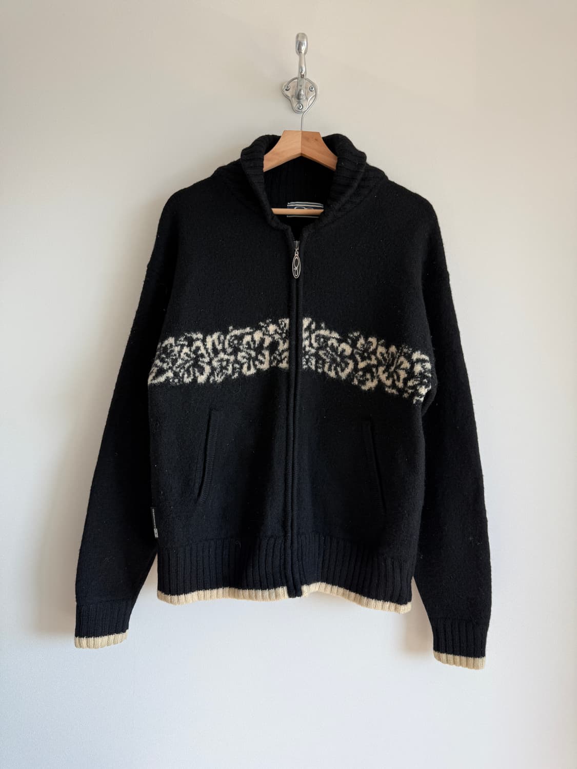 ap 울 니트 집업 스웨터 상품이미지1