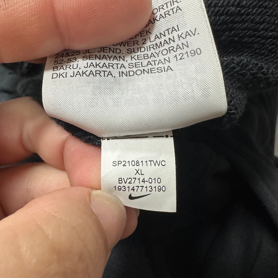 ✨ (바배) 나이키 블랙 트레이닝 팬츠 상품이미지5