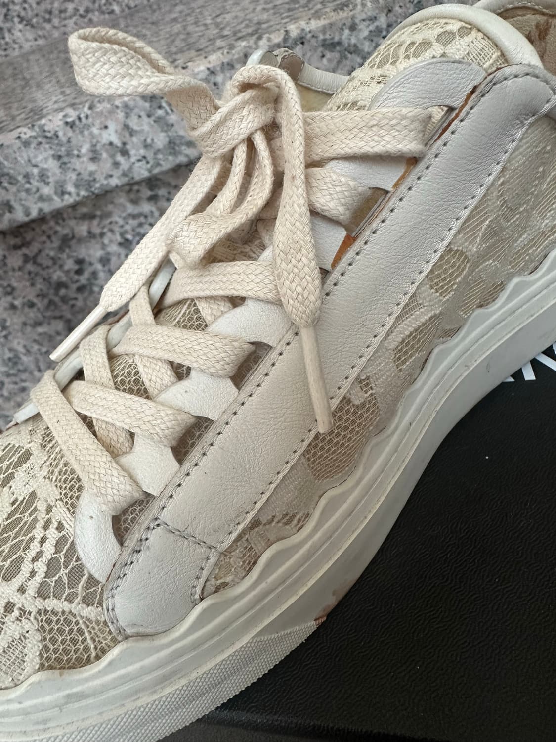 끌로에 로렌 레이스 스니커즈 235-240 상품이미지2