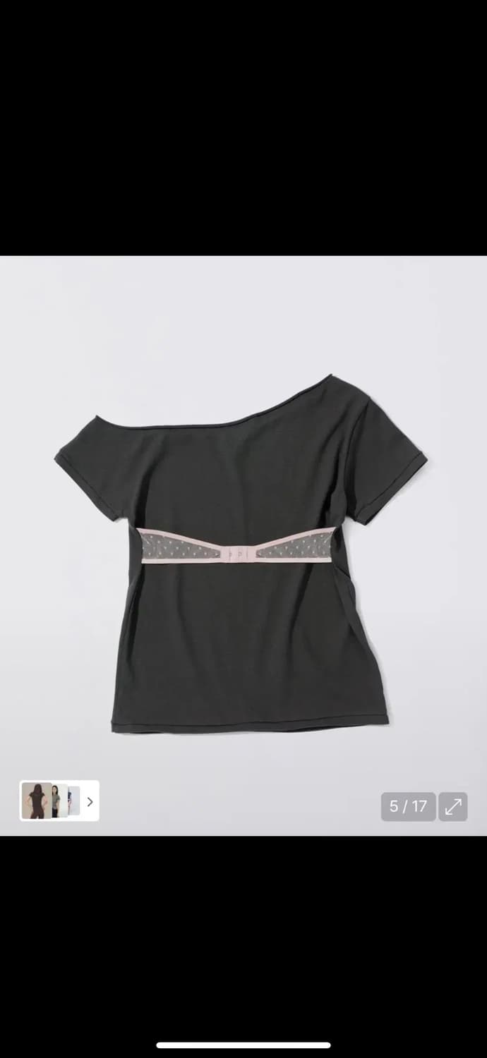 스컬프터 Hook Me Up Layered Tee Charcoal 상품이미지2