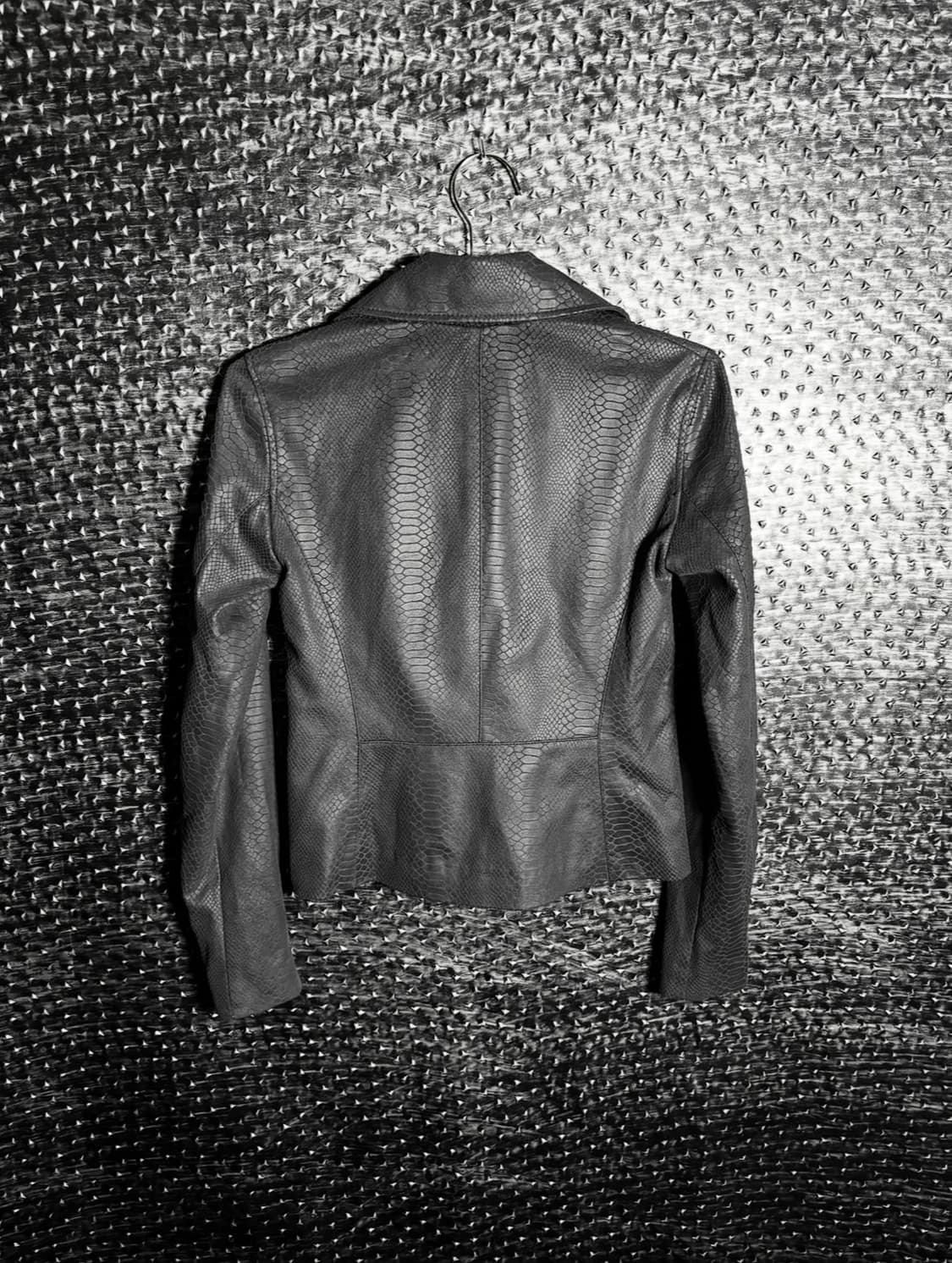 아르마니 익스체인지 뱀피 라이더자켓 상품이미지2