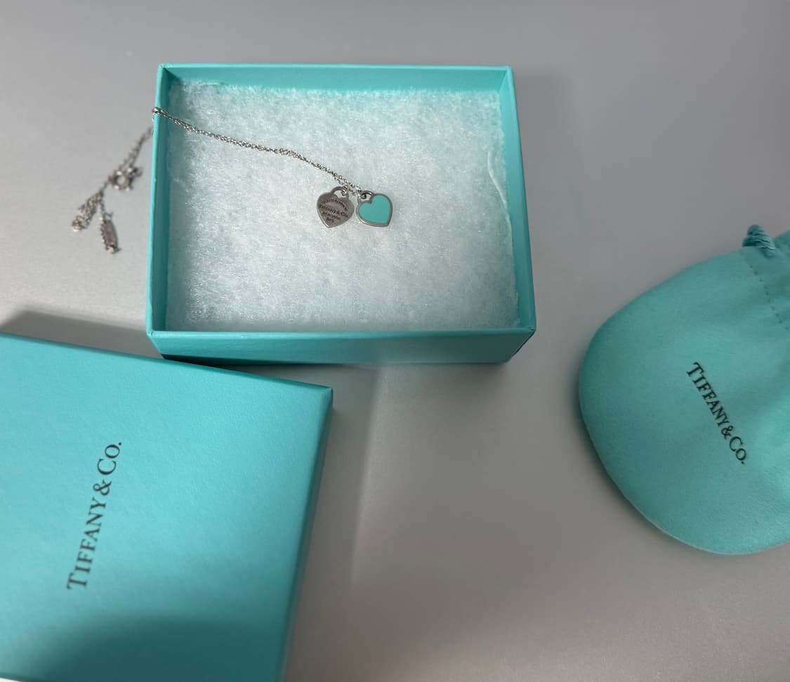 티파니앤코 더블하트 목걸이 상품이미지1