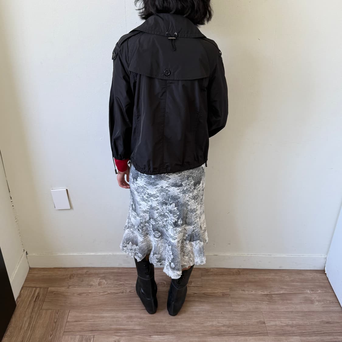 버버리 나일론 더블 크롭 자켓 상품이미지3