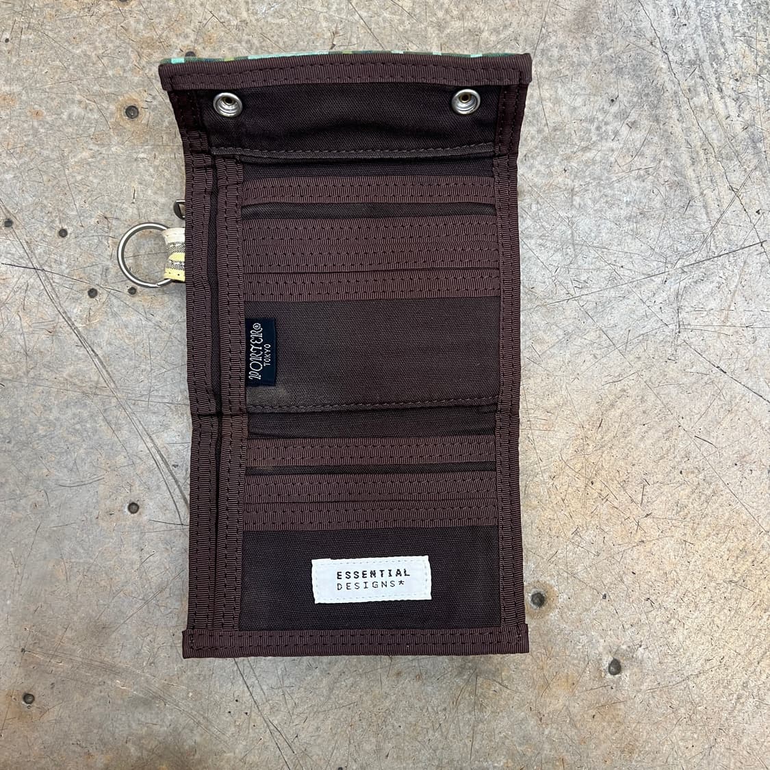 Porter x ESSENTIAL DESIGNS 체크 지갑 상품이미지7