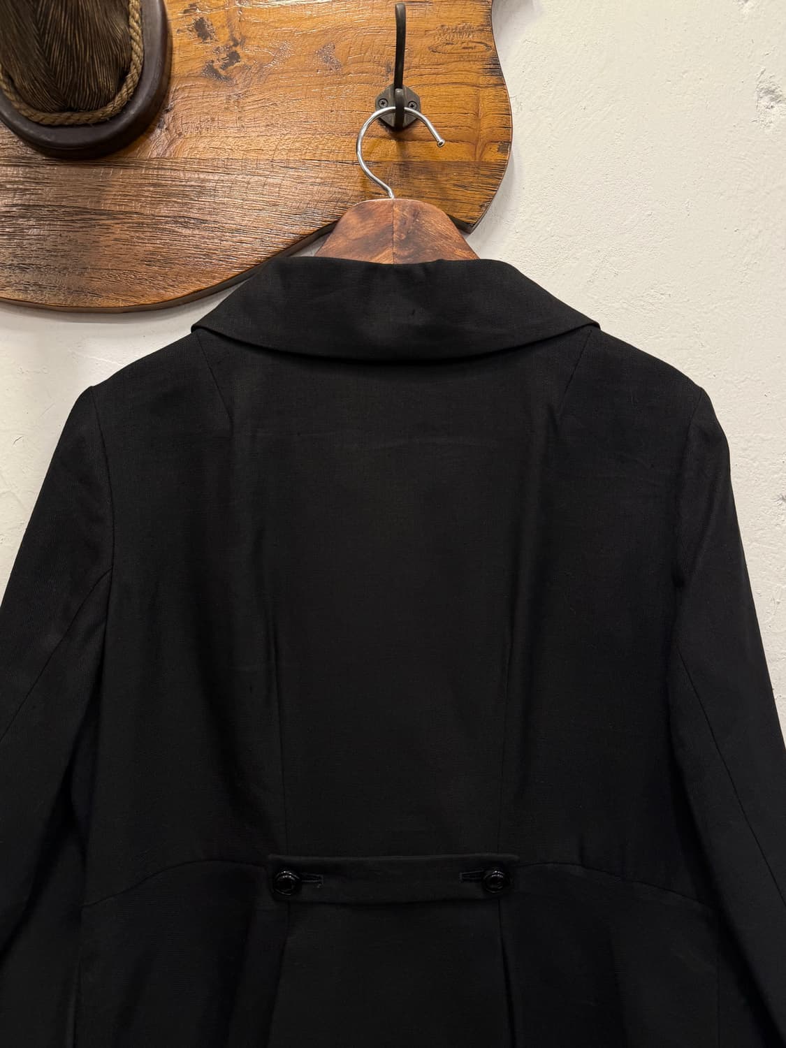 55) Lisette Black Tailored Silk Linen Ja 상품이미지6