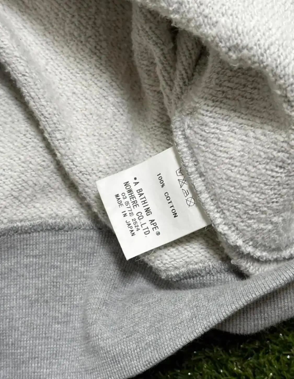 베이프 x 카우스 풀집업 후드 상품이미지6