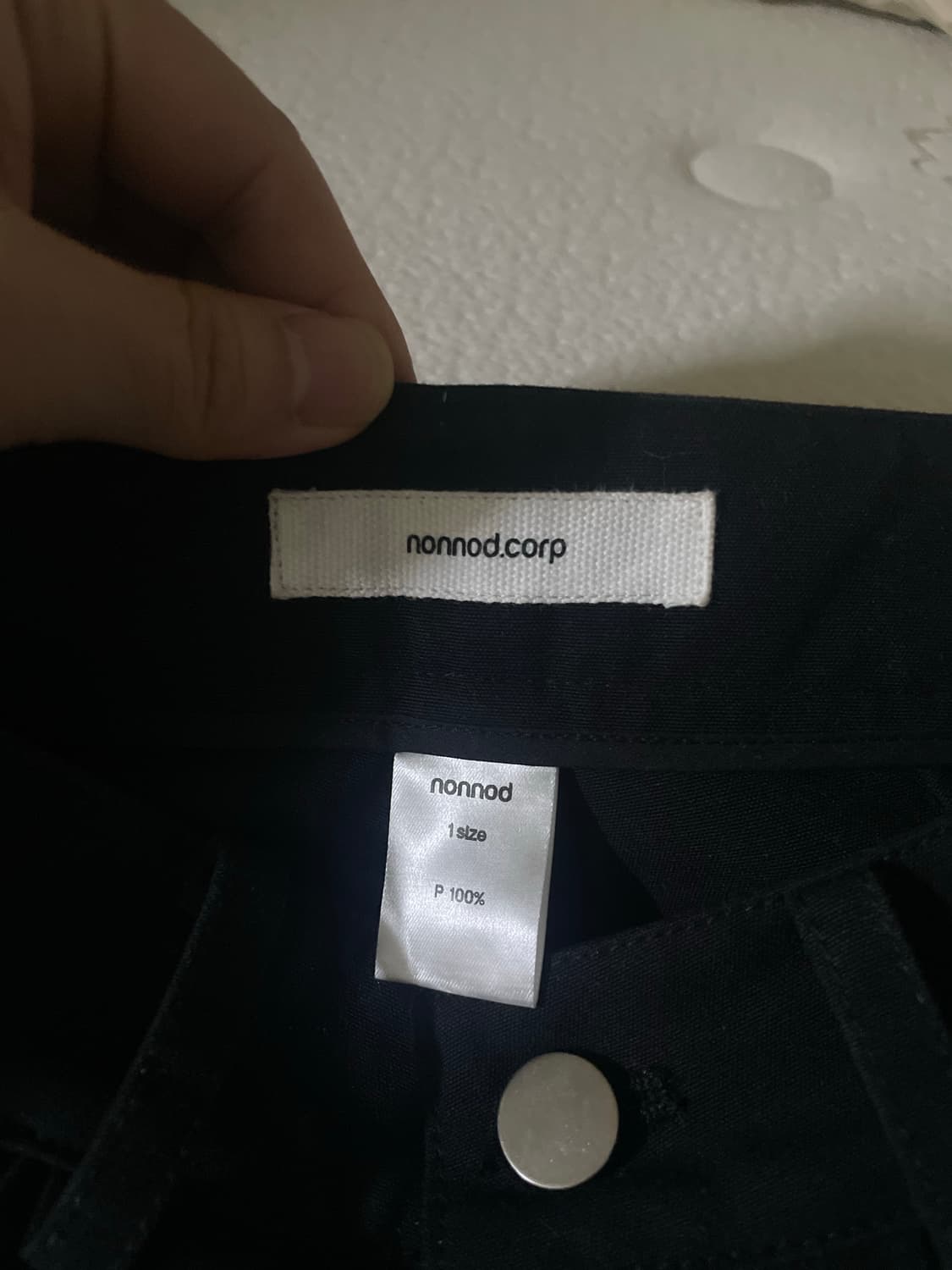 논노드 사이드 지퍼 카고 팬츠 1size 상품이미지2