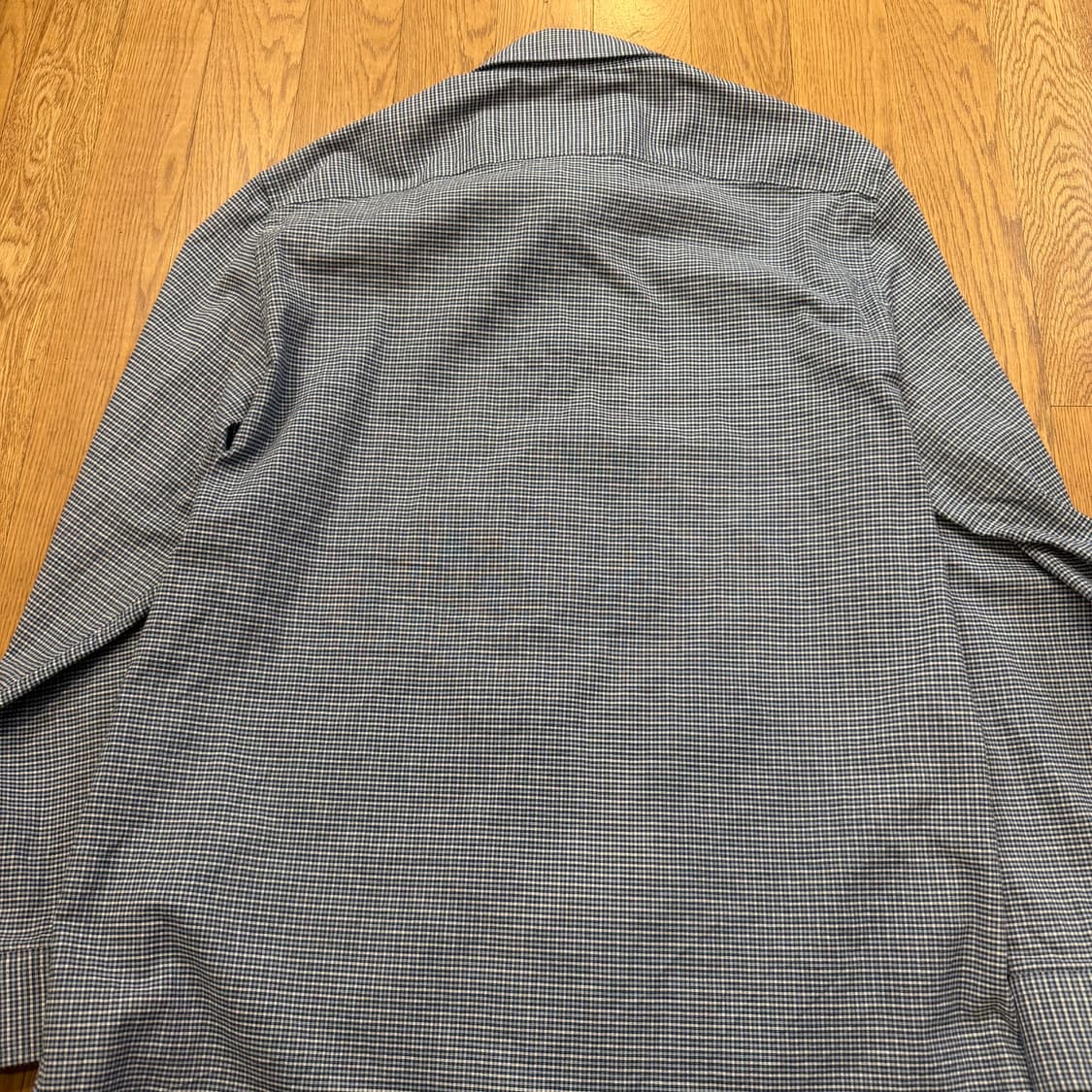 라코스테 긴팔 포플린 체크 셔츠 상품이미지5