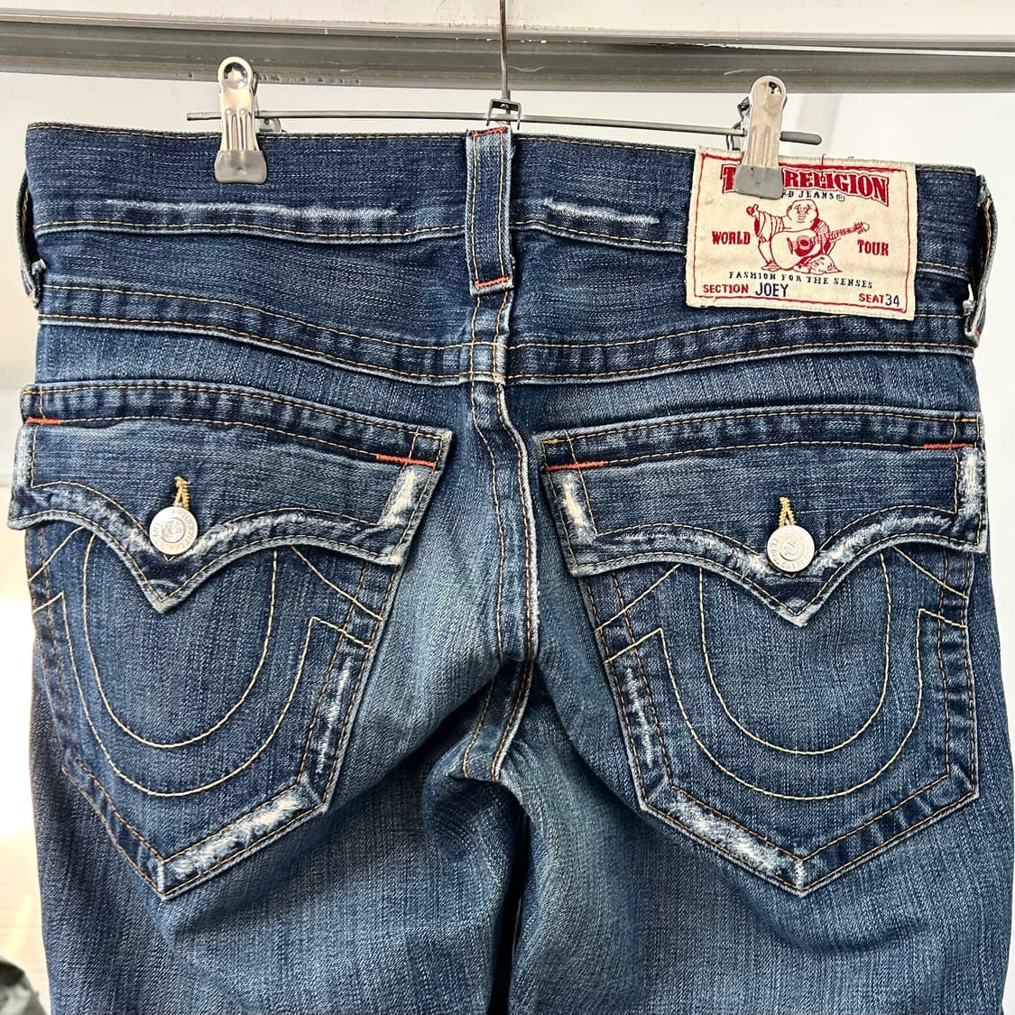 트루릴리전 월드투어 부츠컷 데님 팬츠 상품이미지6