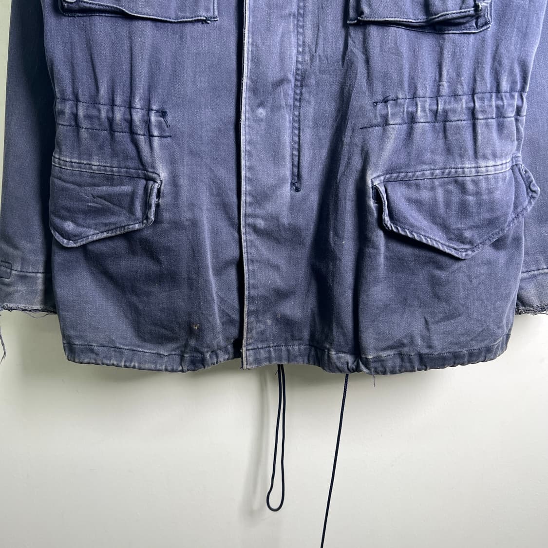 알파인더스트리 빈티지 네이비 M-65 필드 자켓 S 상품이미지5