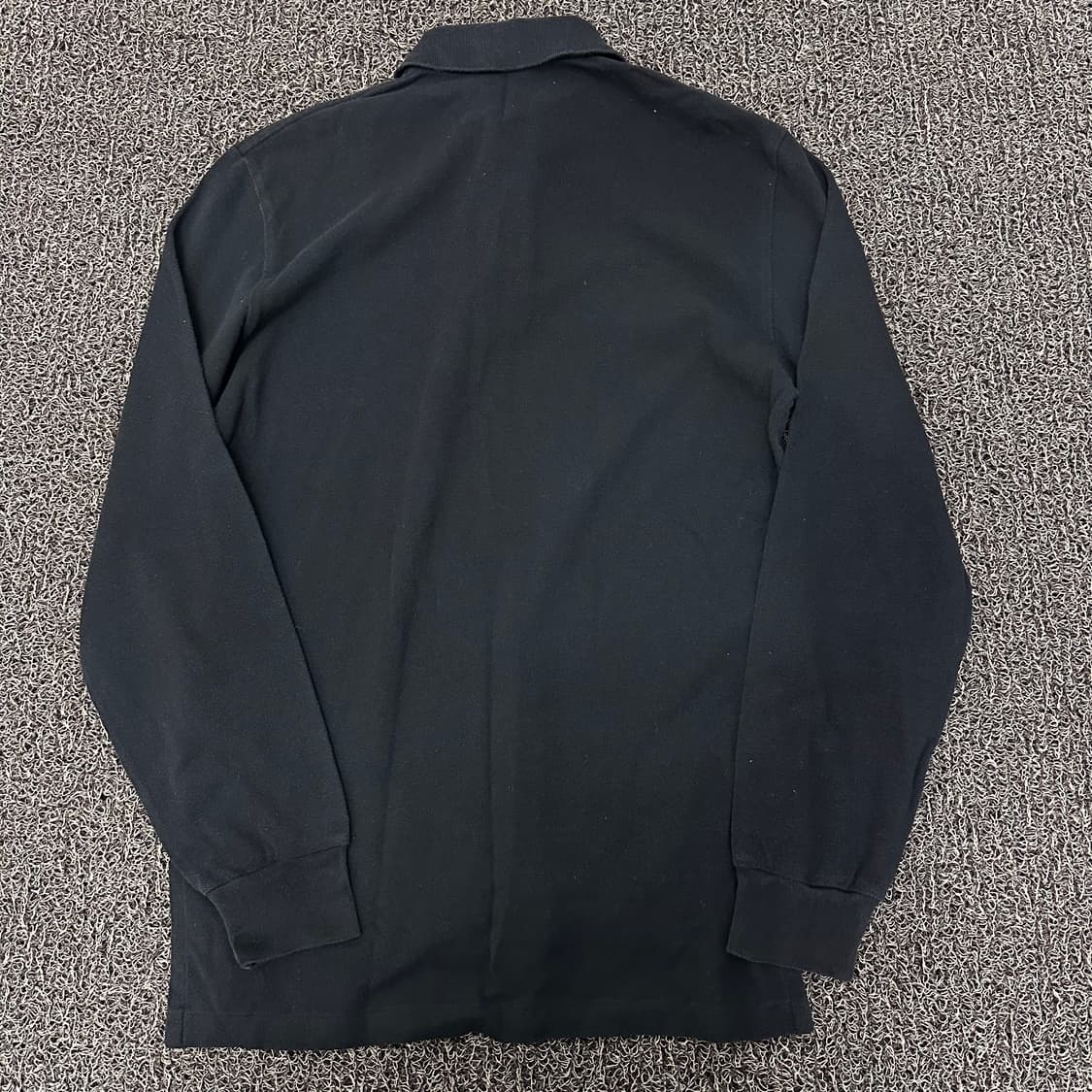 POLO 폴로 랄프로렌 카라티 긴팔티셔츠 블랙 S 상품이미지5