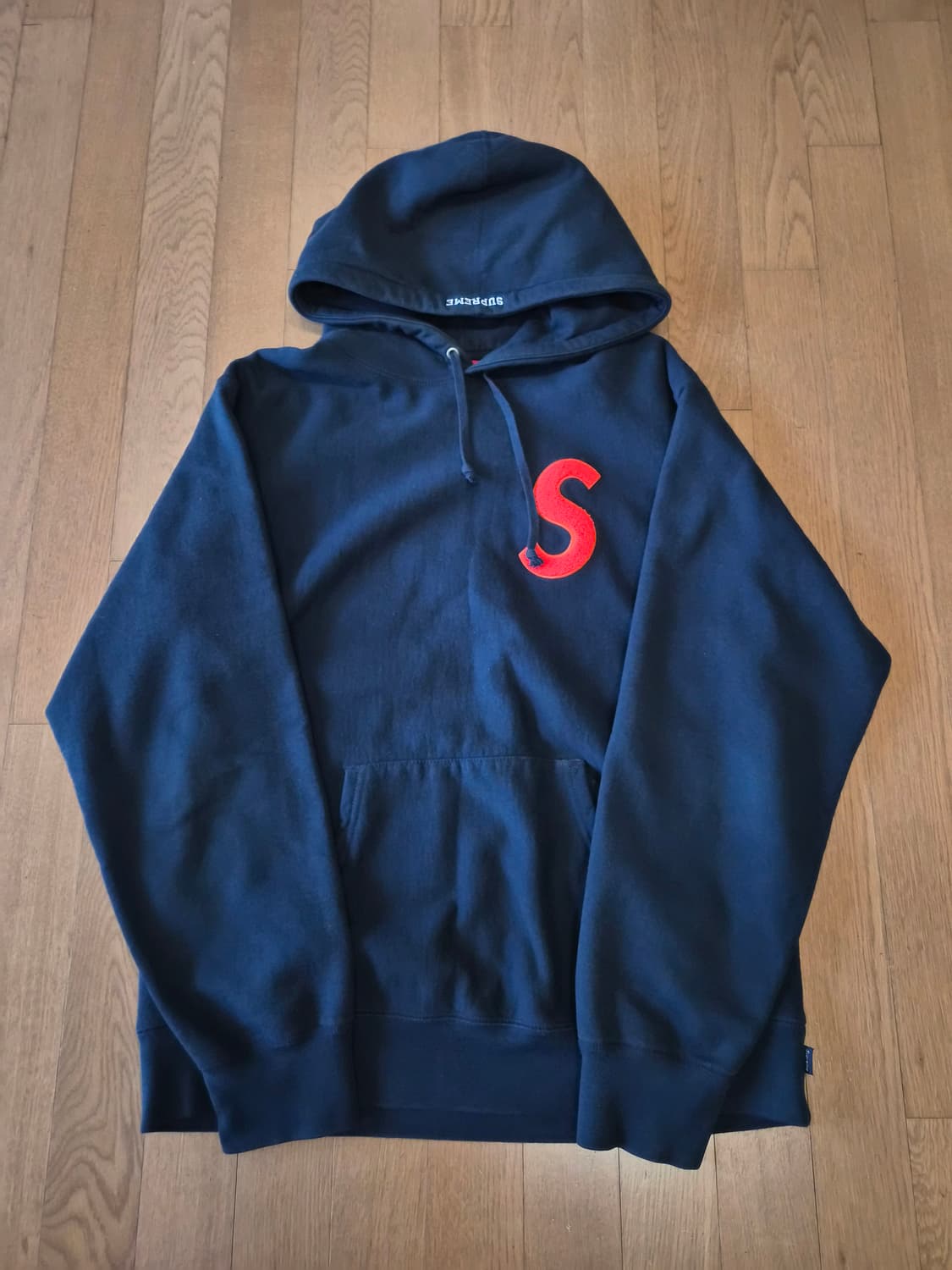 (정품) 슈프림 S로고 후드티 L사이즈(명품 남자 맨투맨 후드집업) 상품이미지1