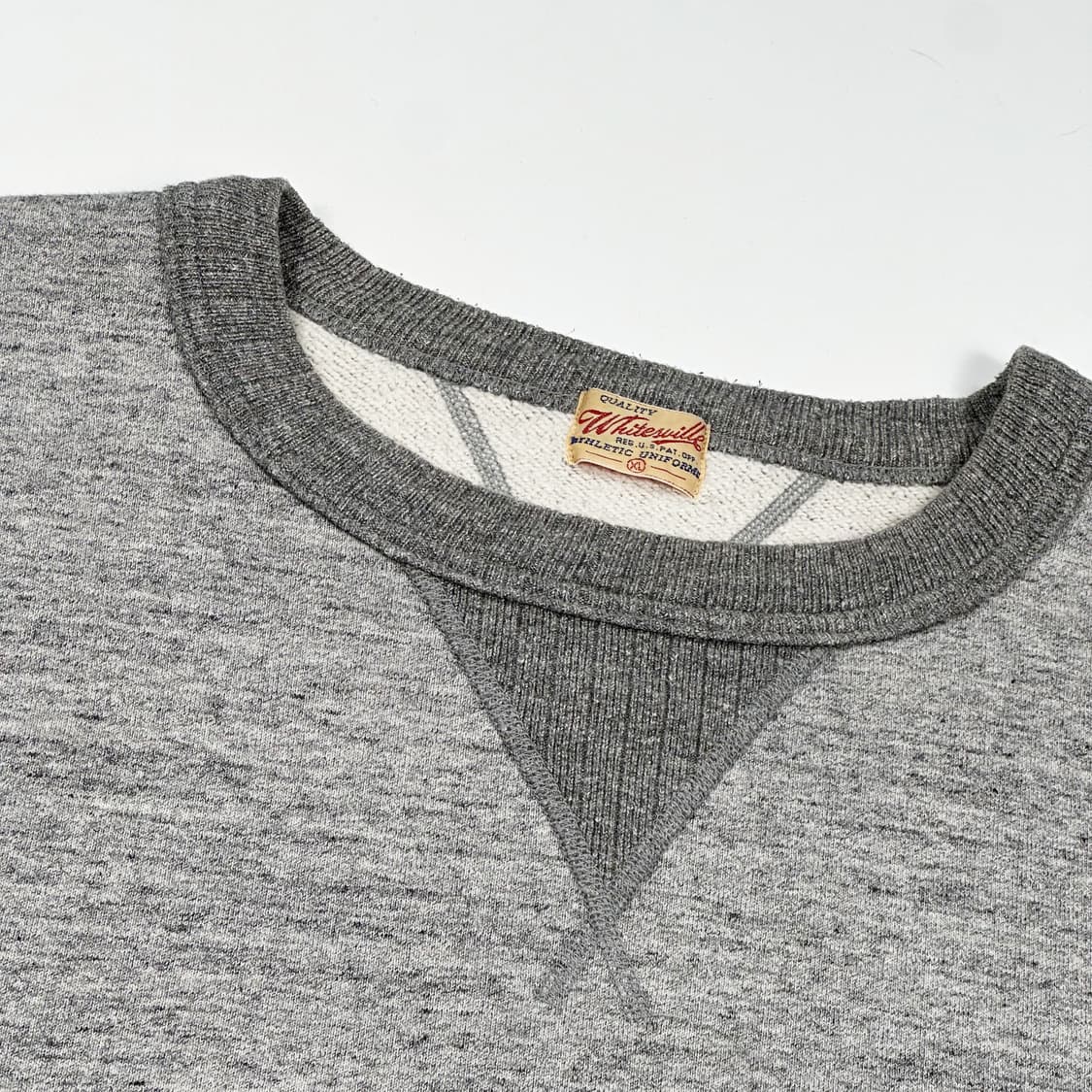 화이츠빌 재팬 루프휠 그레이 크루넥 맨투맨 (XL) 상품이미지3