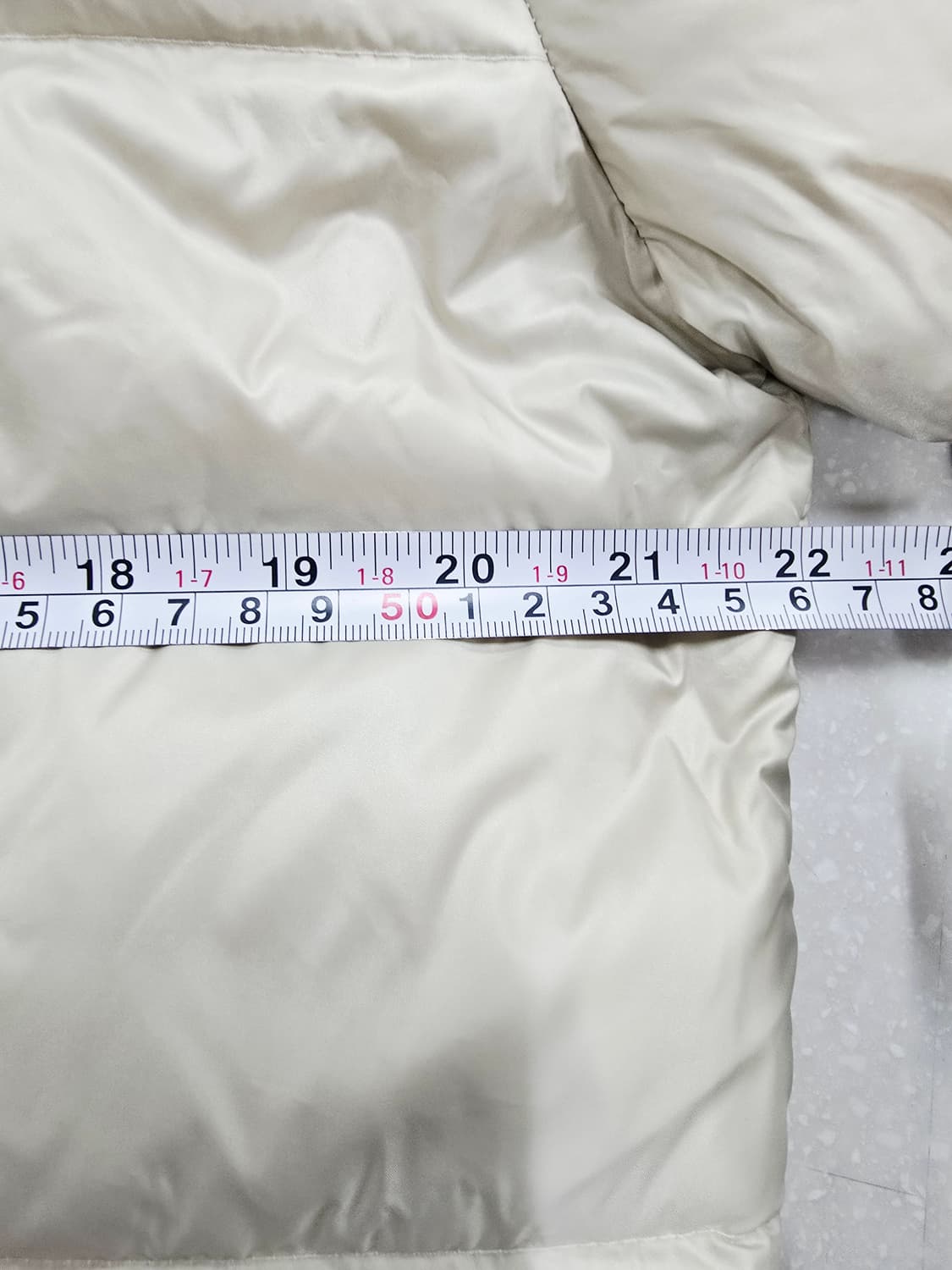 la tium 여성 아이보리 무스탕 다운패딩자켓95 상품이미지7