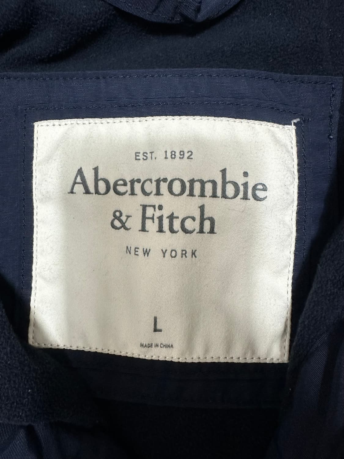 아베크롬비 네이비 우븐 자켓 상품이미지4