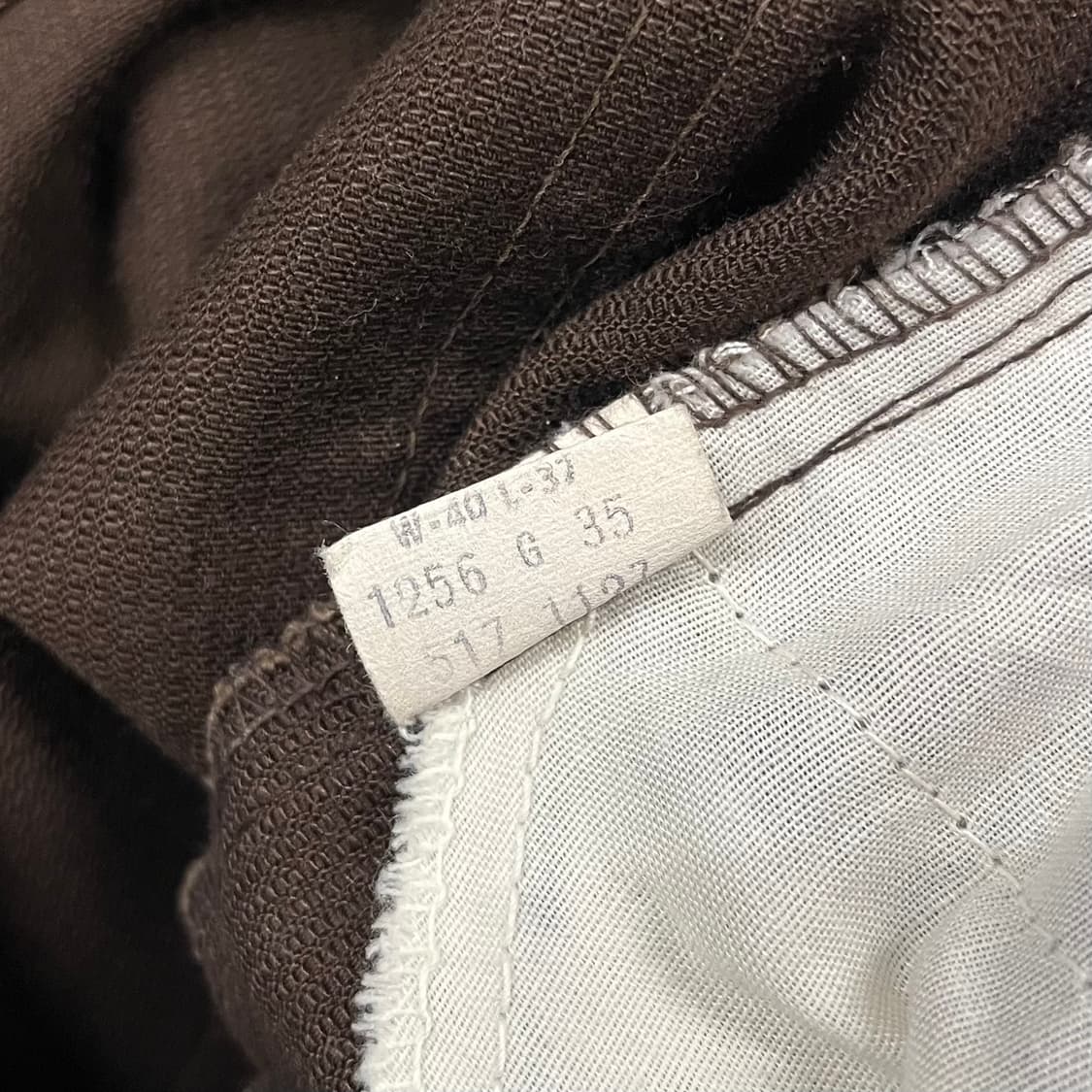 80s USA Levis517 벨바텀 메카닉 팬츠 (38“) 상품이미지7