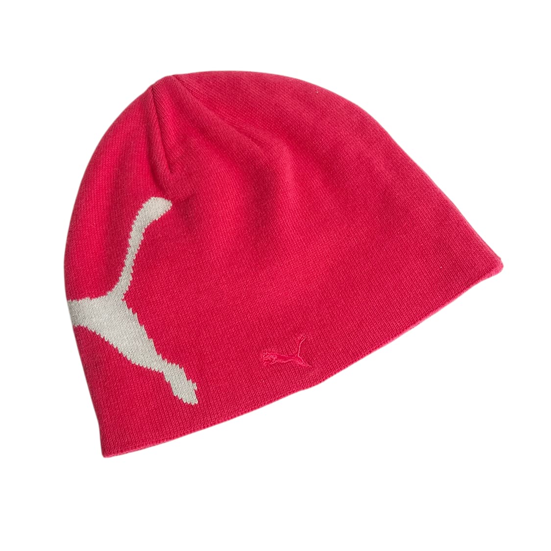 PUMA) 13s 빈티지 푸마 빅로고 비니 핫핑크 상품이미지2