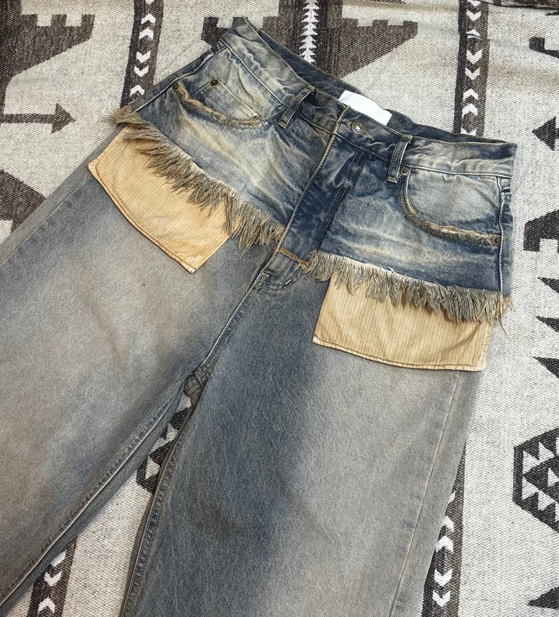 S/E/O(에스이오) 23SS 포켓 레이어드 데님  상품이미지3