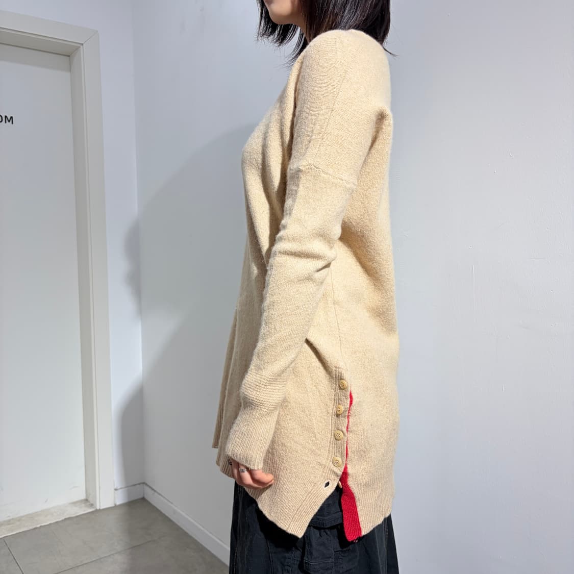 Tsumori chisato 베이지 니트 스웨터 상품이미지2