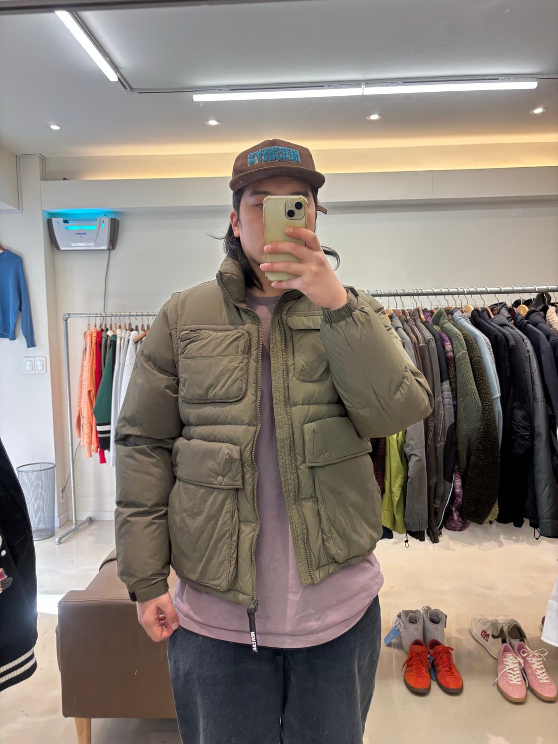 20FW 뉴에라 멀티포켓 컨버터블 패딩 상품이미지5
