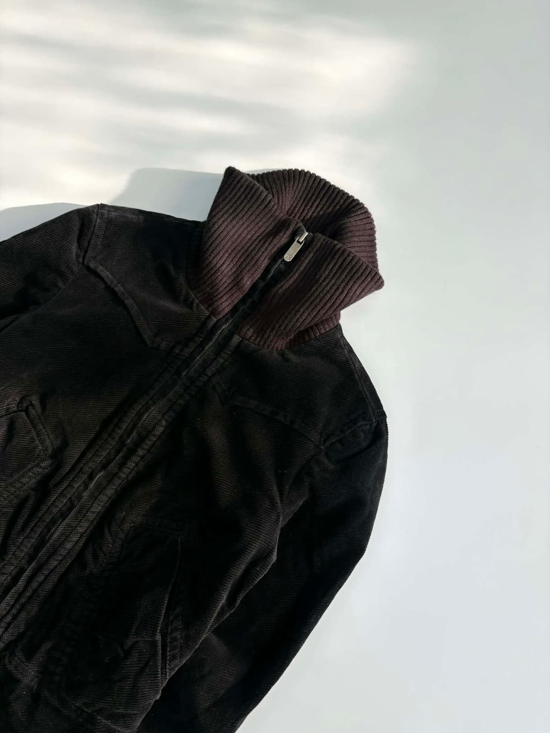 [S] 아르마니 익스체인지 코듀로이 퀄팅 하이넥 자켓 상품이미지5