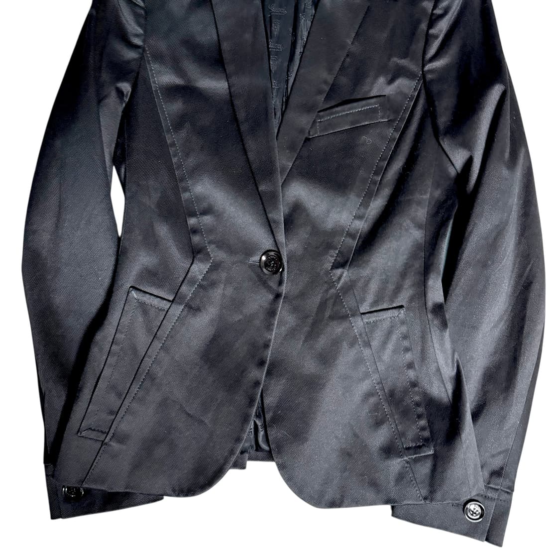 Gucci Sculpted Line One-Button Blazer 상품이미지3