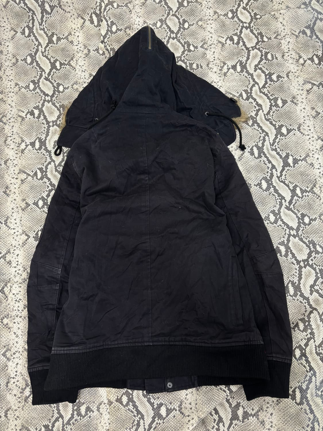 N2B Hoodie Fur&Zip Detail Jacket 상품이미지10