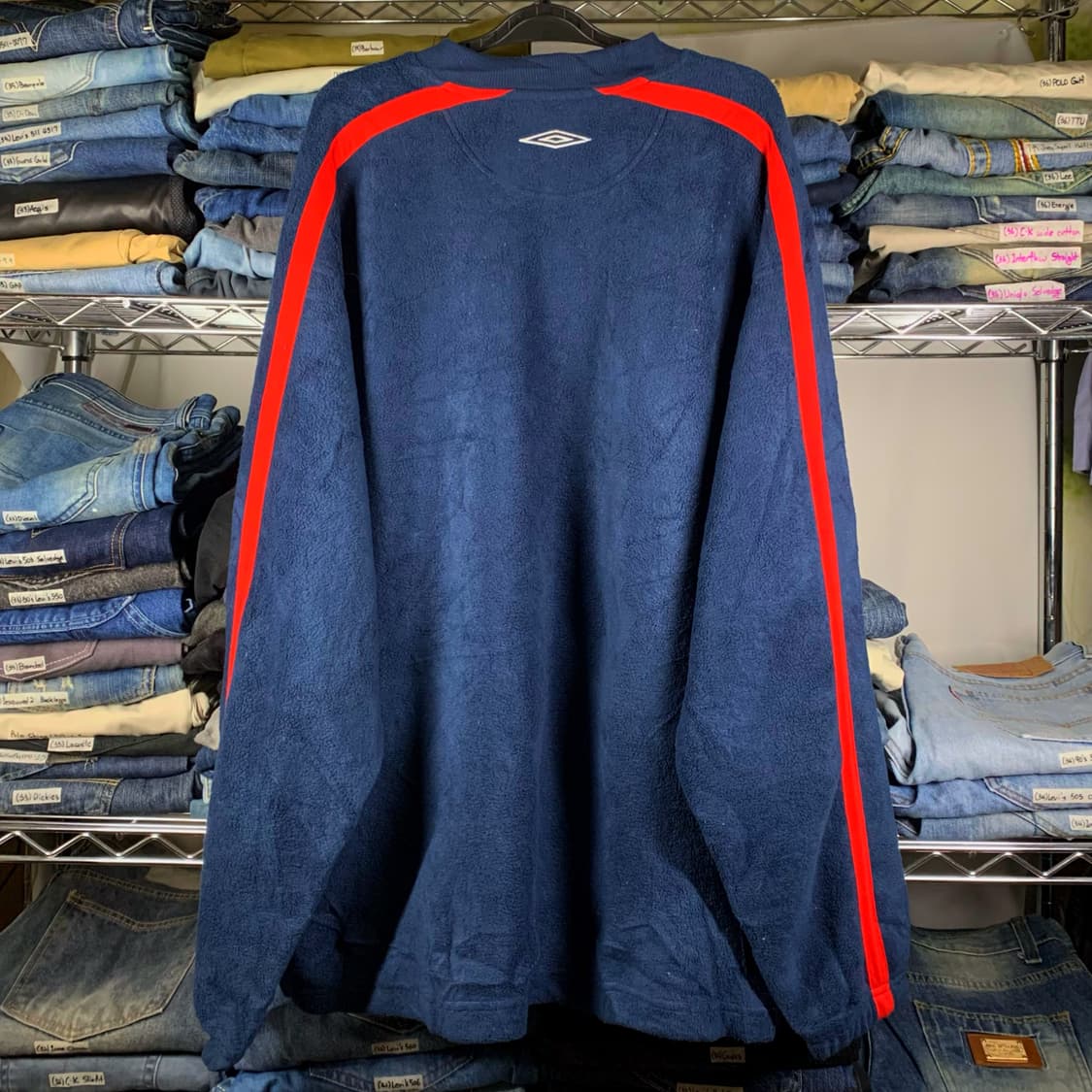 [L] 올드스쿨 엄브로 플리스 웜업 스웻셔츠 상품이미지3