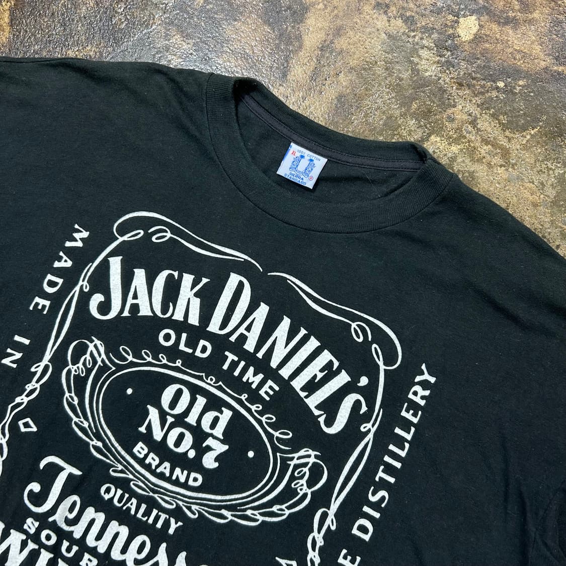90s USA JACK DANIEL 빈티지 반팔티 XL 상품이미지2