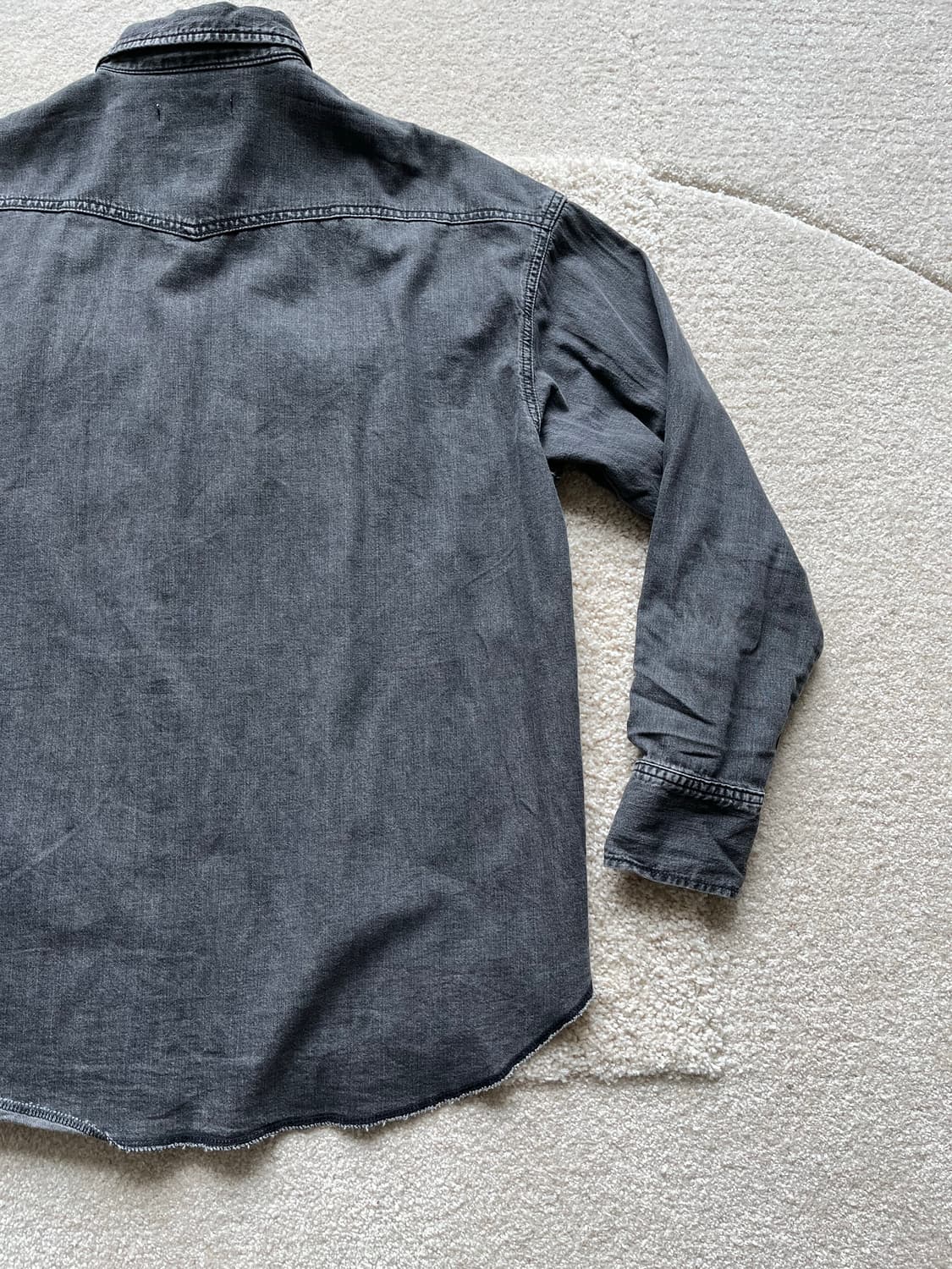 Moussy 웨스턴 블랙 데님 자켓 (103-105) 상품이미지8