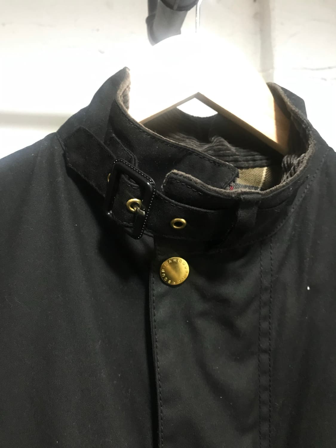 Barbour A7 belted jacket 상품이미지5