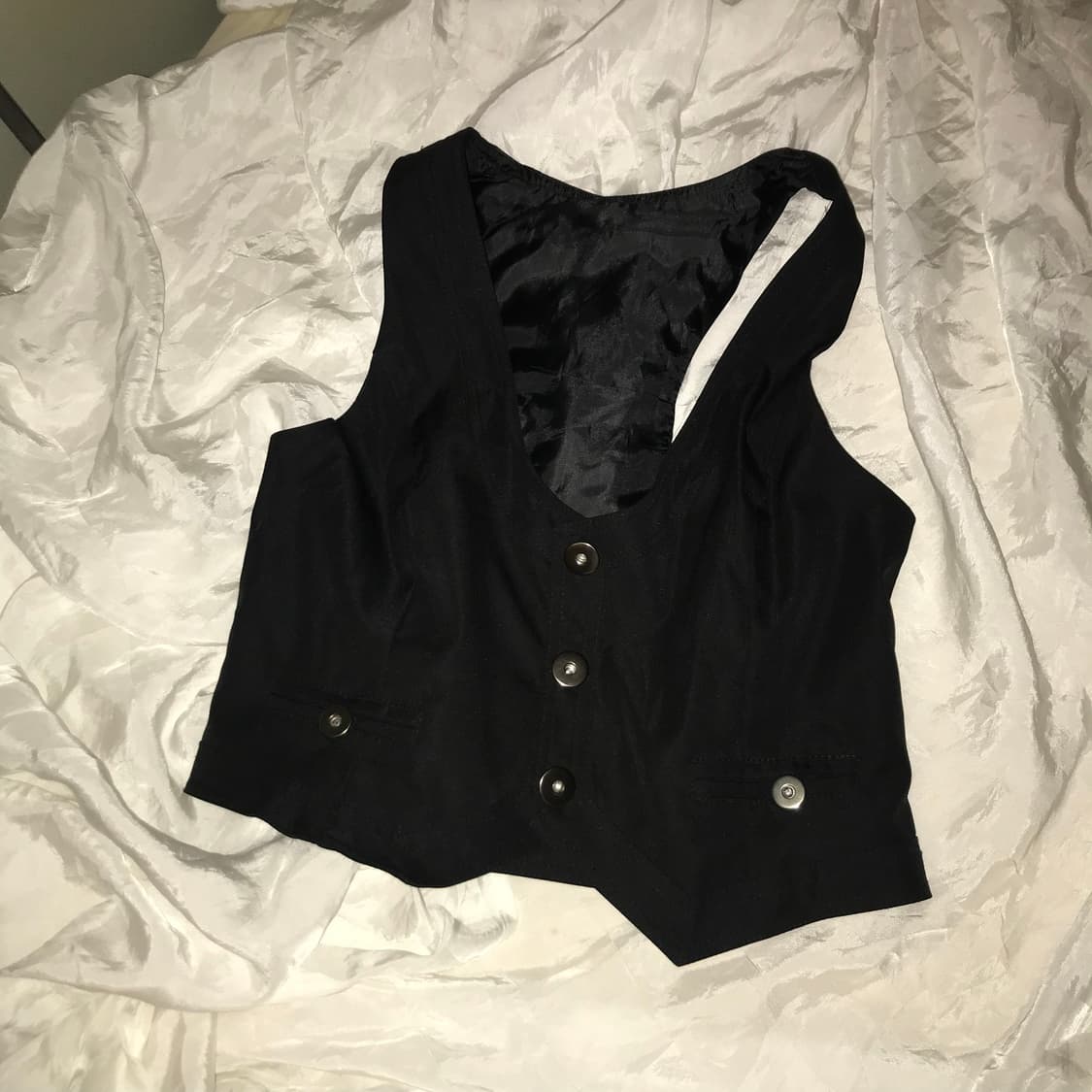 Vintage 갸루 고스펑크 Y2k Vest 상품이미지3