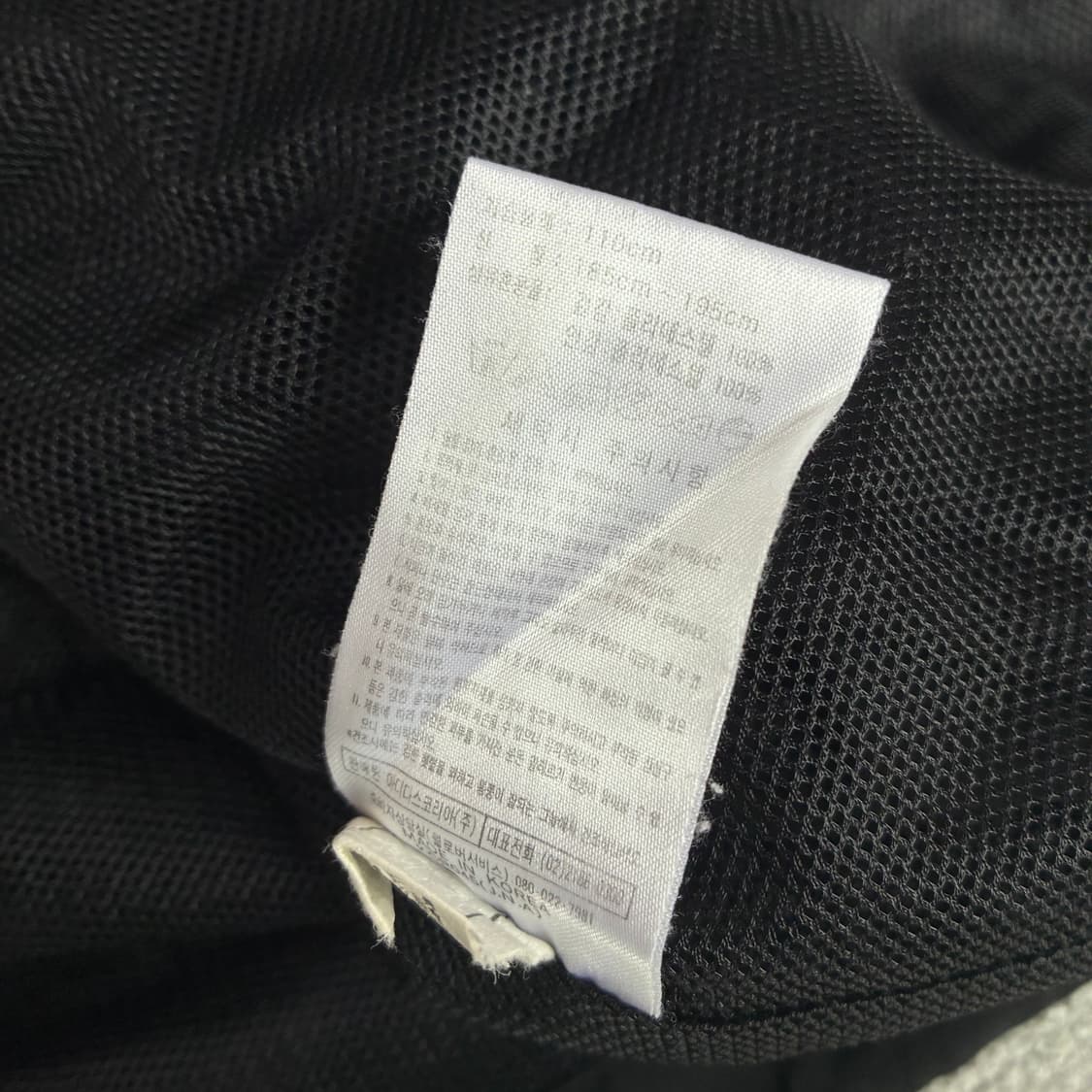 아디다스 블랙 바람막이 자켓 110 상품이미지3