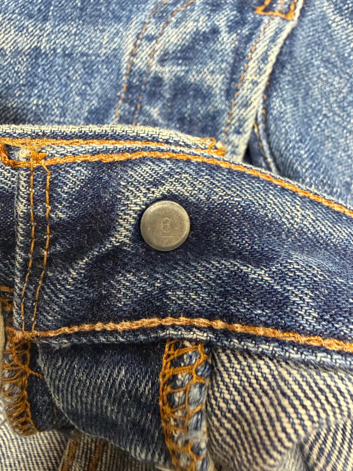 빈티지 60s Levis 리바이스 Big E 데님 팬츠 66전기 상품이미지4