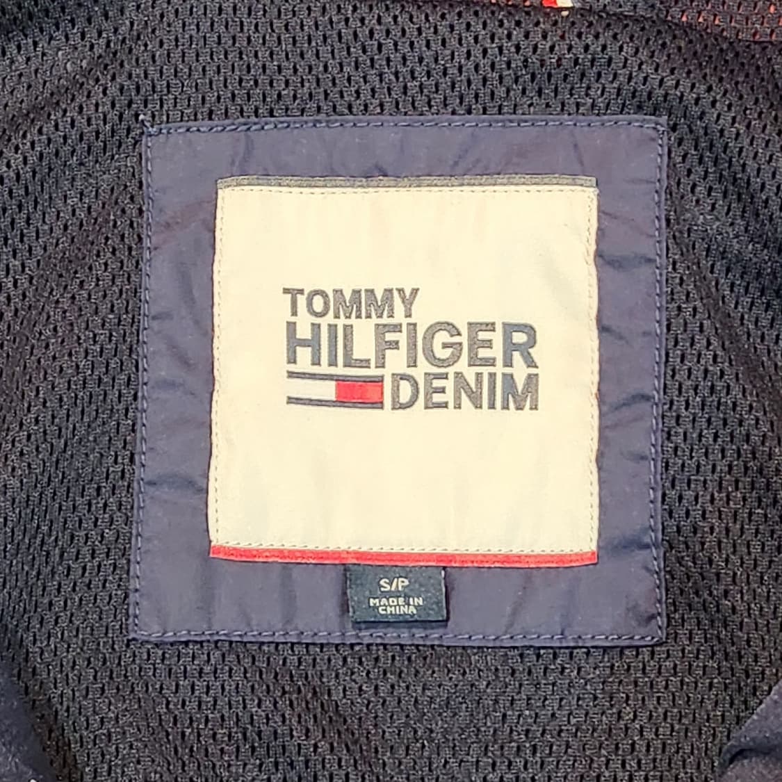 타미힐피거 데님 배색 바람막이 자켓 (S) 상품이미지2