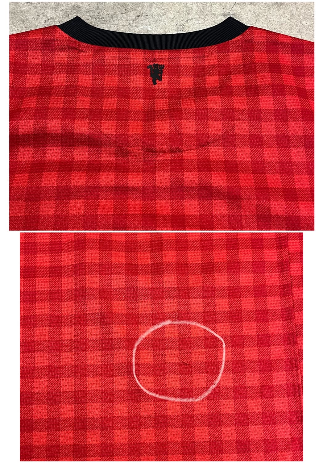 나이키 맨유 12-13 유니폼 레드 키즈 M #csz3816 상품이미지9