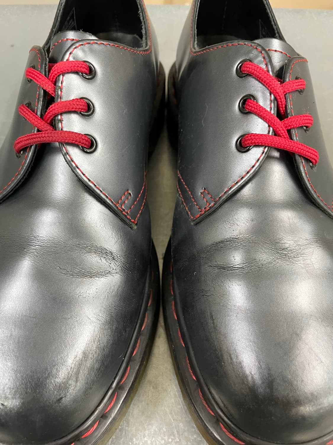 닥터마틴 1461 3홀 레드 스티치 uk7 (gr-4153) 상품이미지8