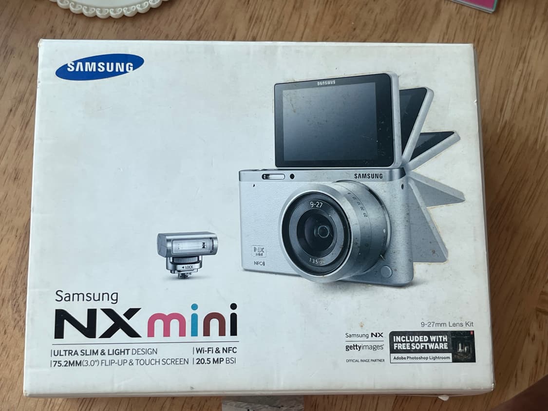 삼성 NX mini 미러리스 카메라 화이트 상품이미지8