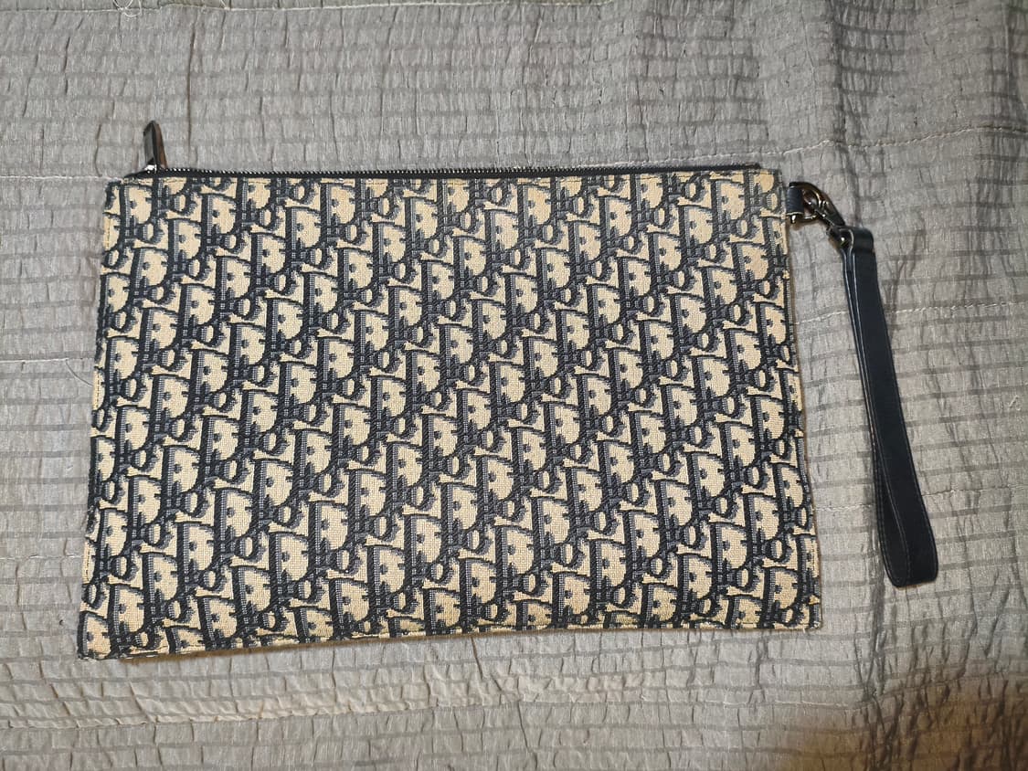 디올 오블리크 A4 스트랩 파우치 크러치 백 상품이미지2