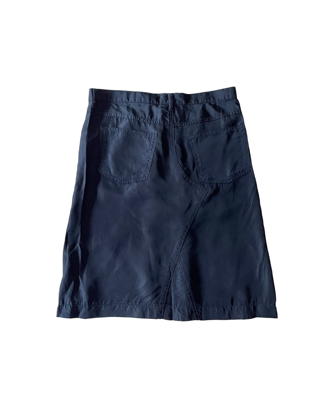 COMME DES GARCONS draped skirt navy 상품이미지7