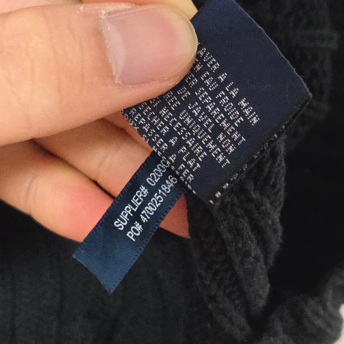 랄프로렌 코튼 케이블 니트 상품이미지7