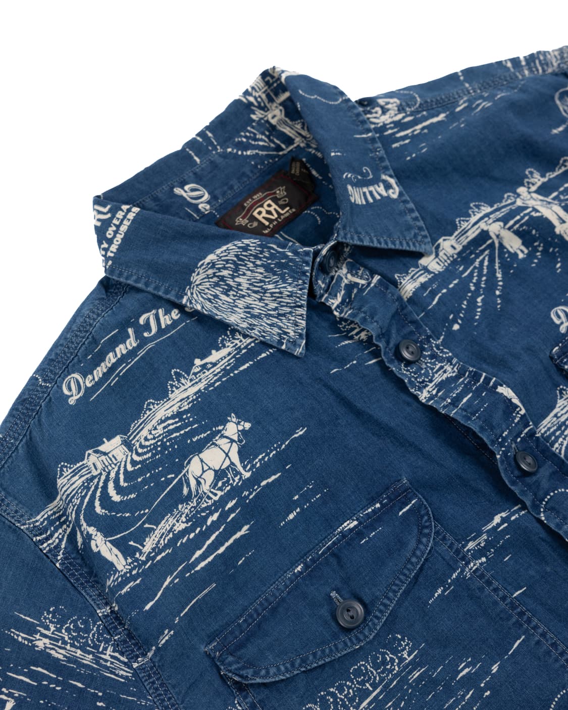 RRL Two Pocket Half Shirt 상품이미지3