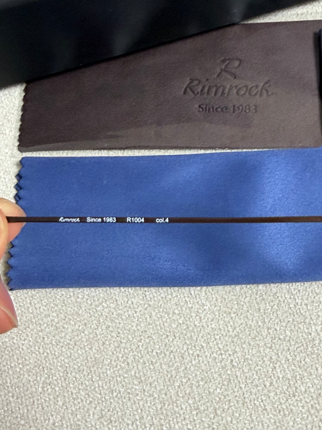 림락 티타늄테 R1004 엔틱브라운 안경 상품이미지2