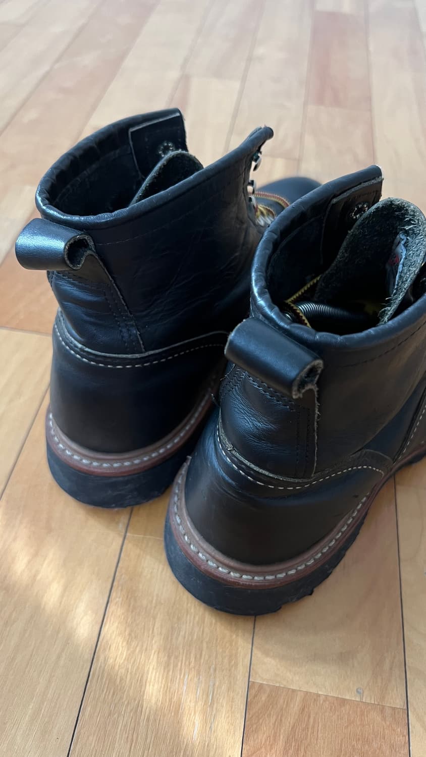 레드윙 라인맨 러그솔 블랙 #2935 상품이미지5